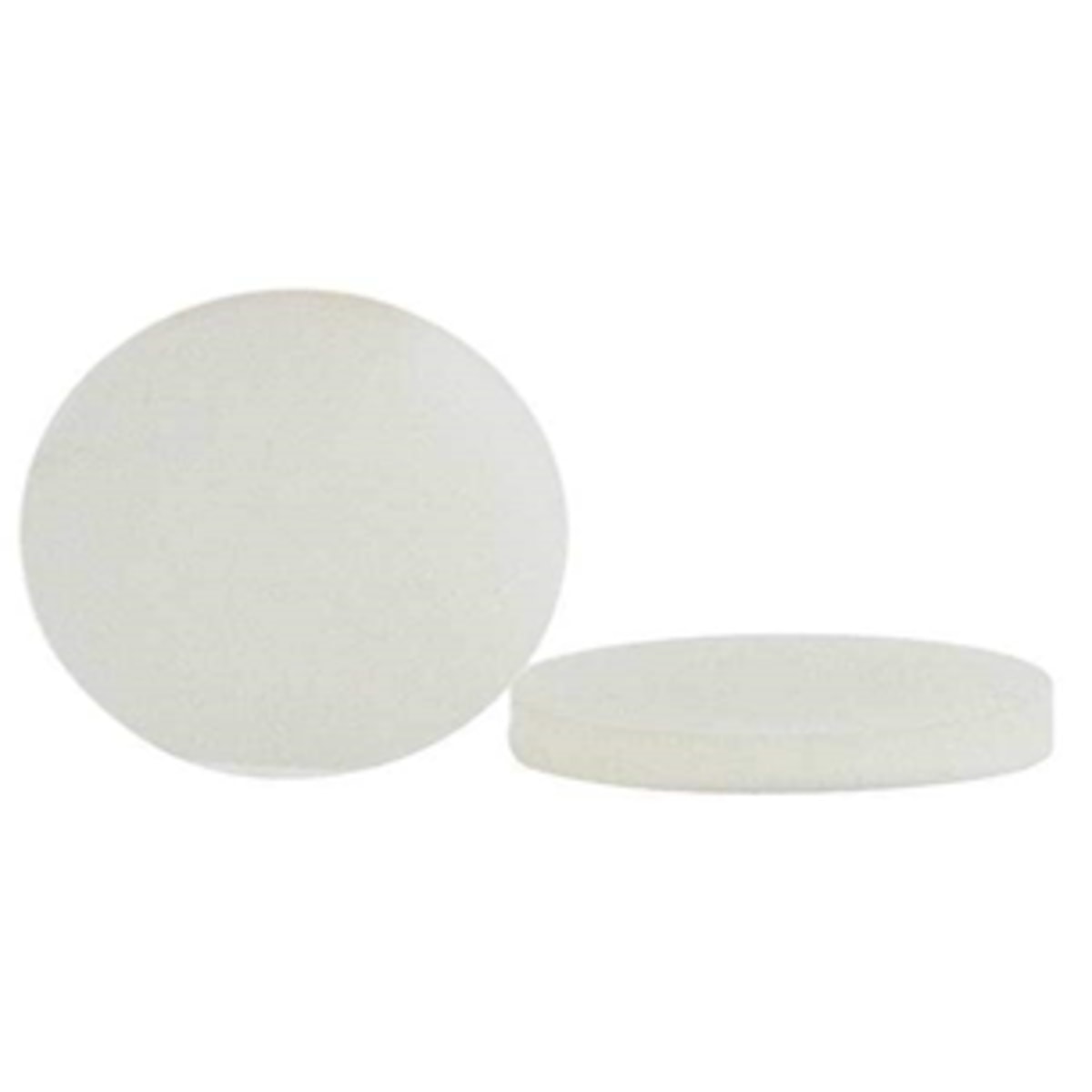 Septa, 24mm EPA Liner Tan PTFE/White Silicone Rubber, 3mm Thick